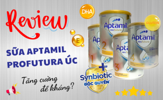 Review Sữa Aptamil Úc, có giúp hỗ trợ tiêu hóa? Tăng cường đề kháng?
