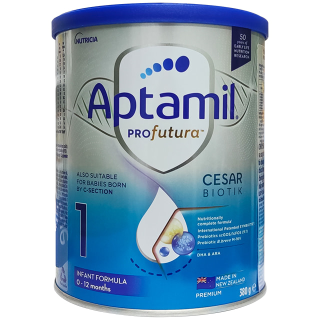 Sữa Aptamil số 1 380g New Zealand cho trẻ 0-12 tháng Sữa Aptamil số 1 380g New Zealand cho trẻ 0-12 tháng