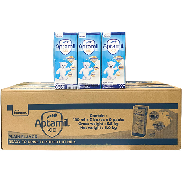 Sữa công thức pha sẵn Aptamil Kid hộp 180ml cho trẻ từ 1 tuổi Sữa công thức pha sẵn Aptamil Kid hộp 180ml cho trẻ từ 1 tuổi