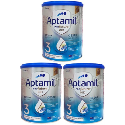 Combo 3 lon Sữa Aptamil Profutura Kid số 3 800g New Zealand cho trẻ từ 2 tuổi