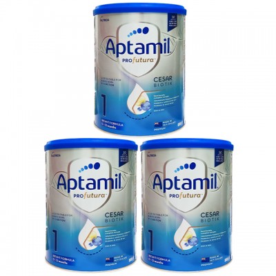 Combo 3 lon Sữa Aptamil Profutura số 1 lon 800g New Zealand cho trẻ 0-12 tháng