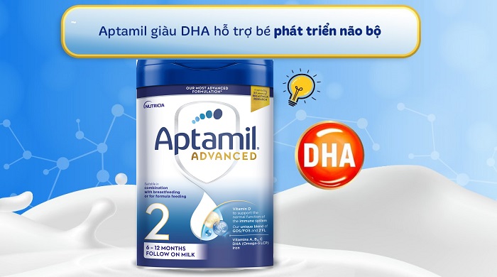 Sữa Aptamil Advanced Anh số 3 lon 800g cho trẻ từ 1-3 tuổi