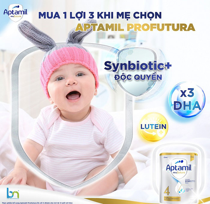 Sữa Aptamil Profutura Úc 900g số 1 cho trẻ 0-6 tháng