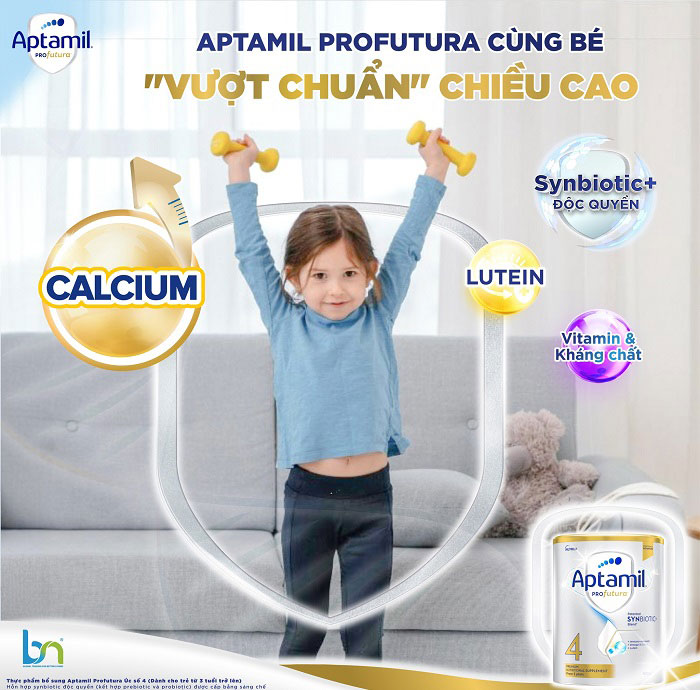 Sữa Aptamil Profutura Úc số 3 lon 900g cho trẻ 1-3 tuổi