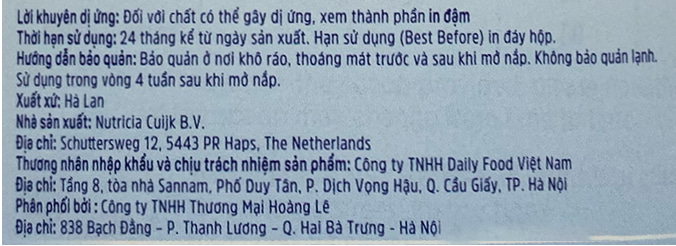 Sữa Aptamil Advanced Anh số 2 lon 800g cho trẻ 6-12 tháng tuổi