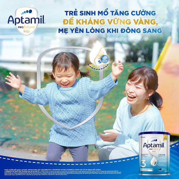 Sữa Aptamil Profutura Kid số 3 800g New Zealand cho trẻ từ 2 tuổi