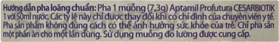 Sữa Aptamil số 1 380g New Zealand cho trẻ 0-12 tháng