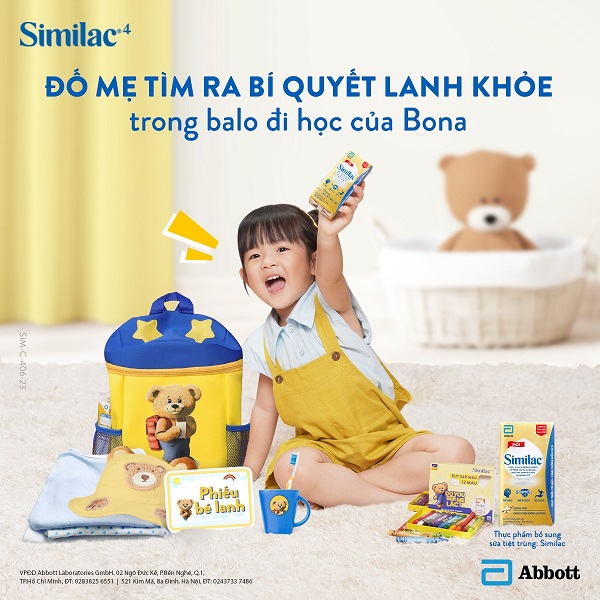 Sữa bột pha sẵn bé phát triển toàn diện