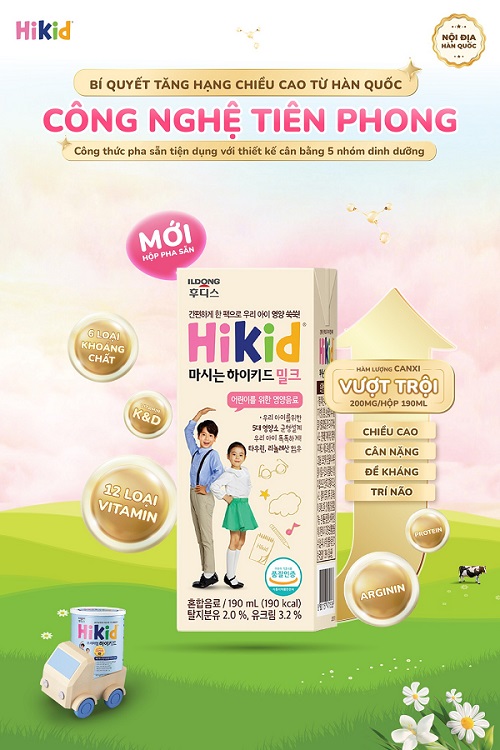 Sữa bột pha sẵn bé phát triển toàn diện